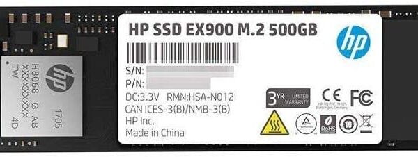 1-4012-1457758-291022065310908 HP EX900 500GB Hard Disk SSD M.2