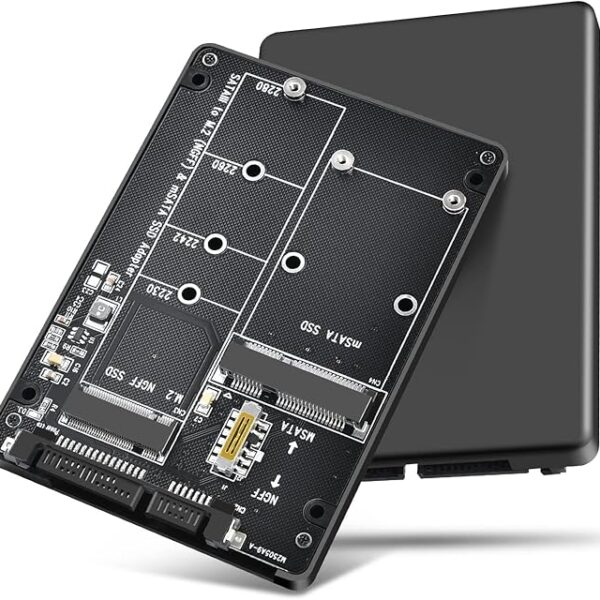 71mn6n6vHQL._SX679_ M.2 NGFF SSD MSATA To 2.5inch SATA Case Serial Port External Built-In Hard Disk Box Msata To Sata 3 3.0
