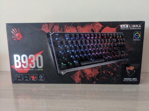 PXL_20240815_110718844 BLOODY B930 TKL Tenkeyless Optical Switch Gaming Keyboard Gaming | Fastest Keyboard Switches in Gaming |Ultra-Compact Form Factor | RGB LED Backlit Keyboard | Tactile & Clicky
