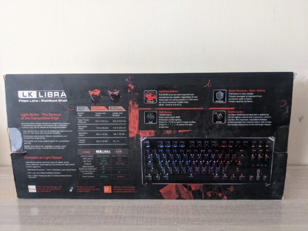 PXL_20240815_110742127 BLOODY B930 TKL Tenkeyless Optical Switch Gaming Keyboard Gaming | Fastest Keyboard Switches in Gaming |Ultra-Compact Form Factor | RGB LED Backlit Keyboard | Tactile & Clicky