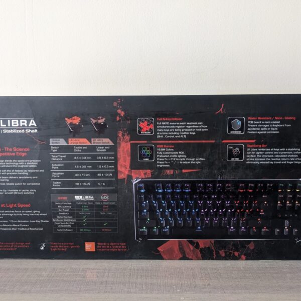 PXL_20240815_110742127 BLOODY B930 TKL Tenkeyless Optical Switch Gaming Keyboard Gaming | Fastest Keyboard Switches in Gaming |Ultra-Compact Form Factor | RGB LED Backlit Keyboard | Tactile & Clicky