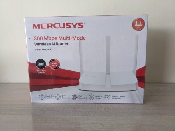 Mercusys MW306R 300 Mbps Wireless Router (White, Single Band)