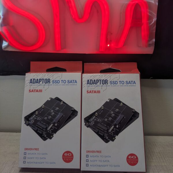 M.2 NGFF SSD MSATA To 2.5inch SATA Case Serial Port External Built-In Hard Disk Box Msata To Sata 3 3.0