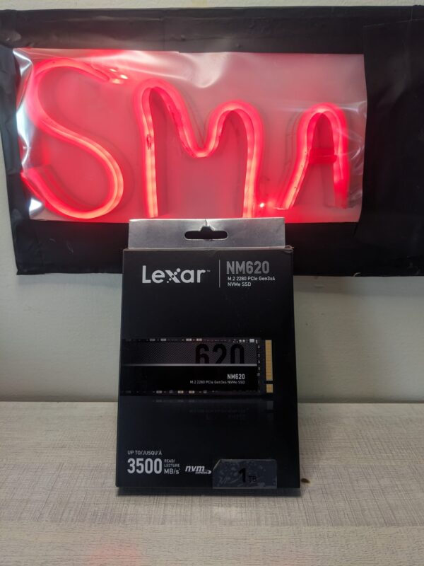 PXL_20240818_110132357 Lexar NM620 M.2 2280 PCI-E Gen3 NVME 1TB SSD New