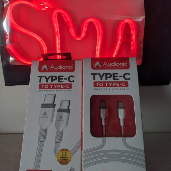 Audionic Type -c to Type-c Cable