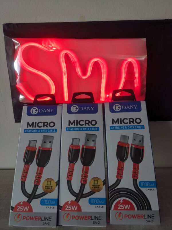 [DCM3SD-2] Micro Data Charging Cable Dany SA-2