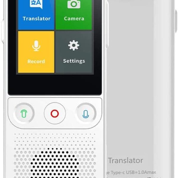 Language Translator Device - Instant Translator Support 138 Languages WiFi/Hotspot/Offline 2.4 Inch Touch Screen Portable Pocket Translator Little Surprise