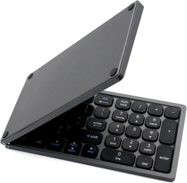 Bluetooth V3.0 Foldable Wireless Computer Keyboard with Up to 10 Meters Range Multiple Pairing Function Keys HDWR typerCLAW BS110