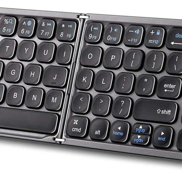 Bluetooth V3.0 Foldable Wireless Computer Keyboard with Up to 10 Meters Range Multiple Pairing Function Keys HDWR typerCLAW BS110