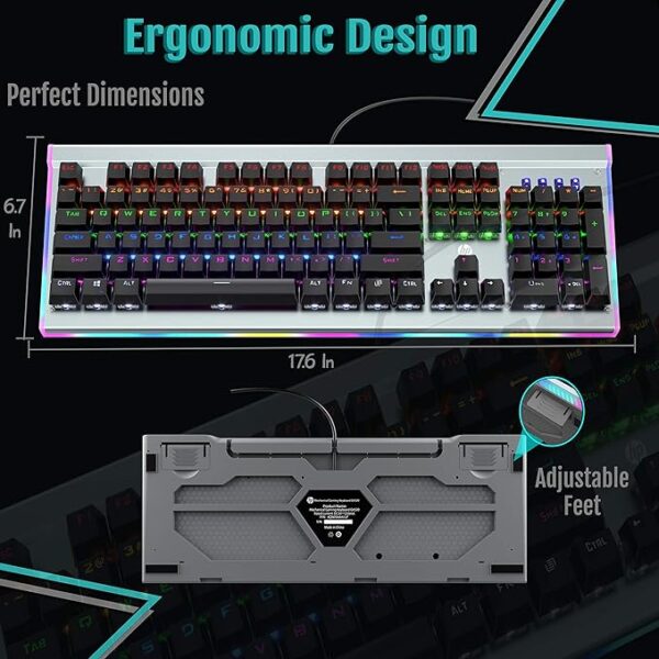 HP GK520 (ORG) RGB Mechanical Gaming Keyboard