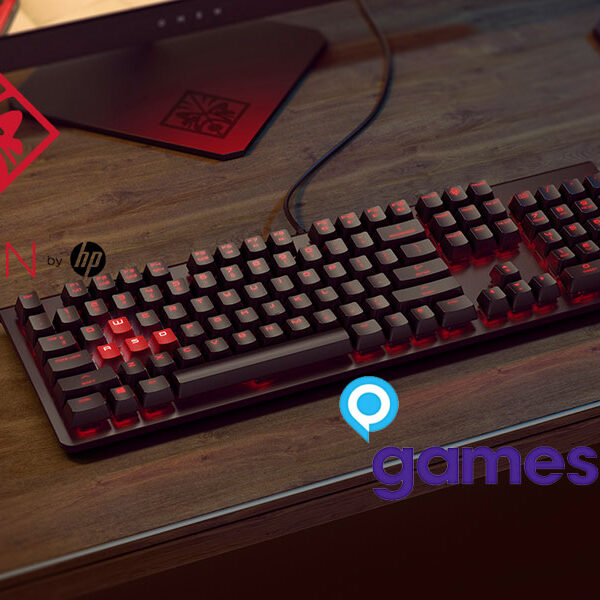 HP OMEN ENCODER MECHANICAL GAMING KEYBOAD CHERRY BROWN SWITCHES