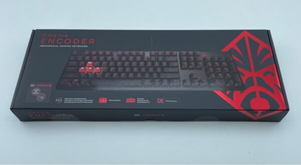 HP OMEN ENCODER MECHANICAL GAMING KEYBOAD CHERRY BROWN SWITCHES