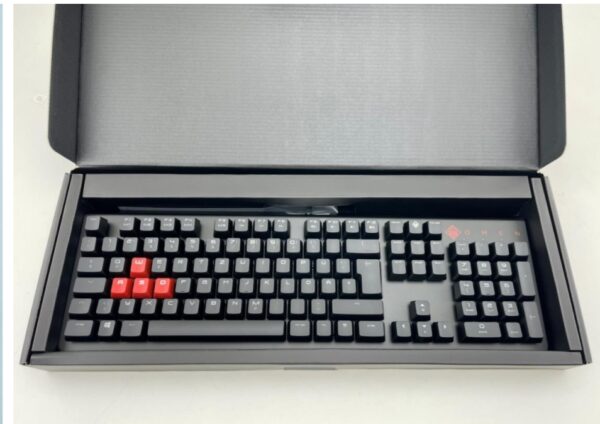 HP OMEN ENCODER MECHANICAL GAMING KEYBOAD CHERRY BROWN SWITCHES