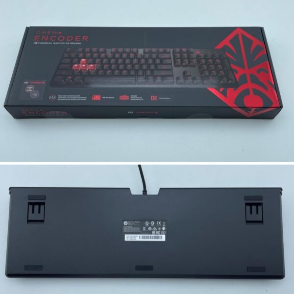 HP OMEN ENCODER MECHANICAL GAMING KEYBOAD CHERRY BROWN SWITCHES