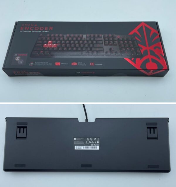 HP OMEN ENCODER MECHANICAL GAMING KEYBOAD CHERRY BROWN SWITCHES