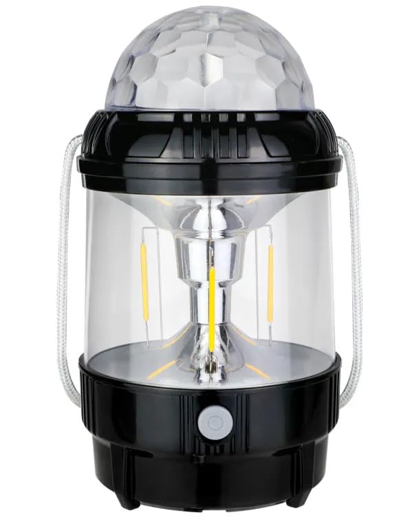 Version 1.0.0 WENGONVILA Led Decorative Disco Lamp 360 Degree Led Crystal Rotating