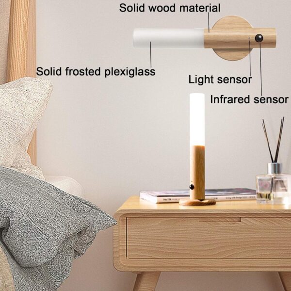 81-YfEiPEML._AC_SL1500_ VOMI Battery Operated Wall Lights LED Motion Sensor Stick