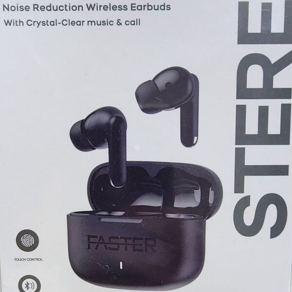 Faster-Saver S60 Earbuds  ANC/ENC Enhanced Noise Cancellation,TWS Wireless Bluetooth 5.4 Connectivity
