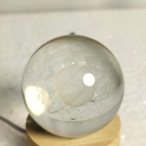 3D Crystal ball Planet Night Light Laser Engraved Solar System LED Globe Sphere Astronomy Birthday Gift Home Desktop Decoration