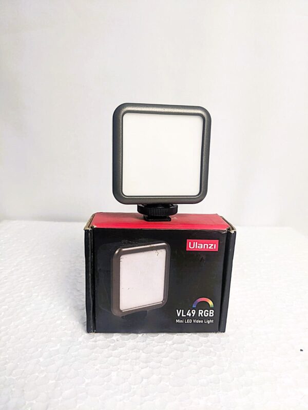 Ulanzi VL49 RGB Pocket LED Video Light 2500K-9000K Lamp for Photography Studio