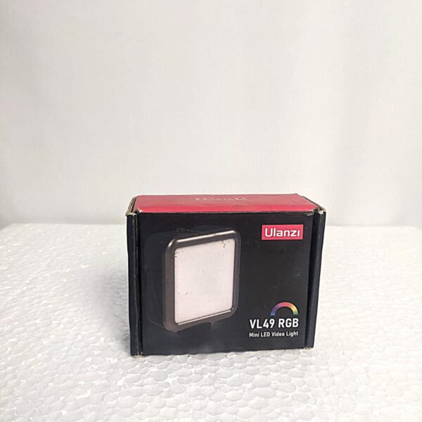 Ulanzi VL49 RGB Pocket LED Video Light 2500K-9000K Lamp for Photography Studio