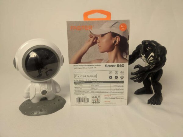 Faster-Saver S60 Earbuds  ANC/ENC Enhanced Noise Cancellation,TWS Wireless Bluetooth 5.4 Connectivity